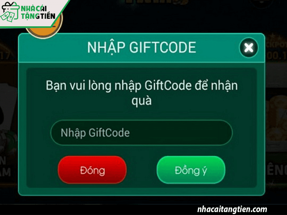 Cách nạp mã giftcode Tiến Lên Miền Nam