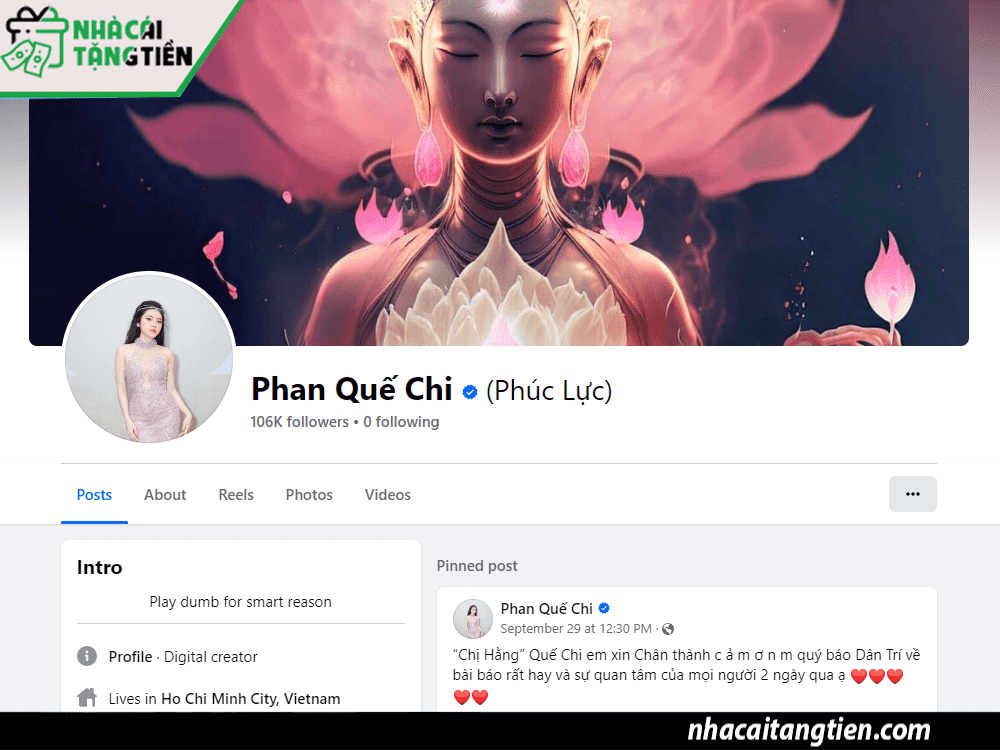 Trang cá nhân của chính chủ Phan Quế Chi