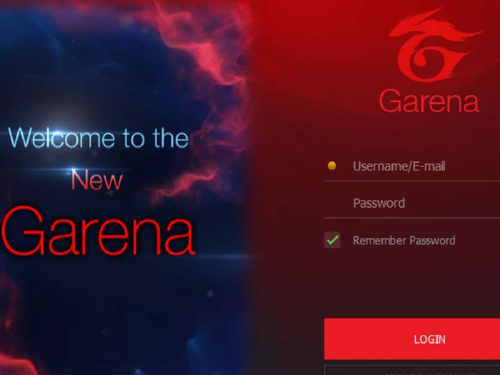 Hướng dẫn đăng nhập Garena tại website