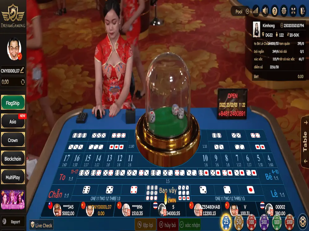 Cách thức đặt cược chi tiết có trong game Tài Xỉu Bet88