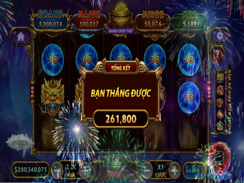 Game Nổ Hũ Quốc Tế xuất hiện với các biểu tượng quan trọng 