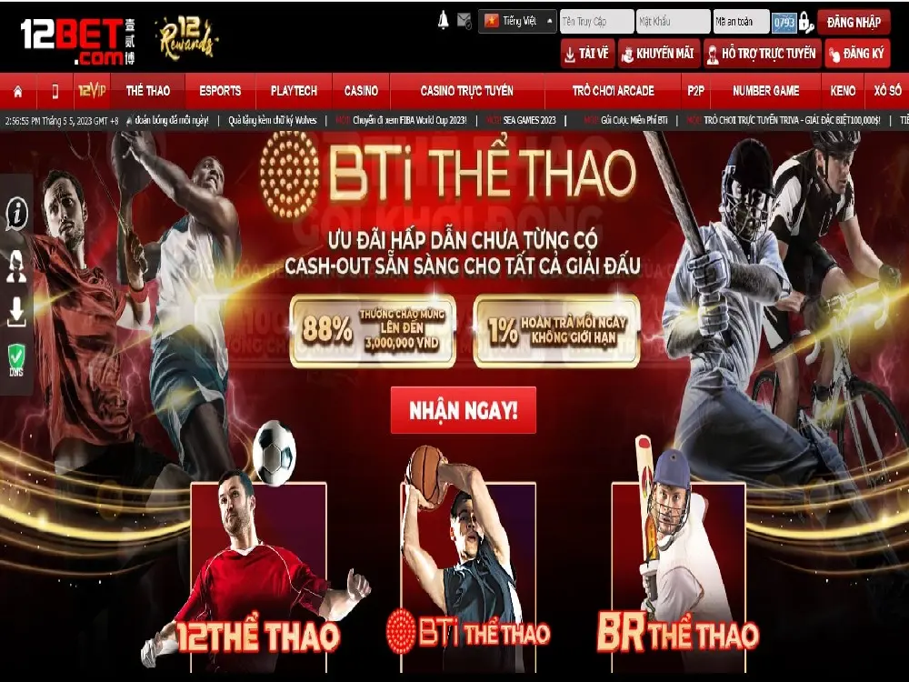 12BET - Nhà cái uy tín số một Việt Nam