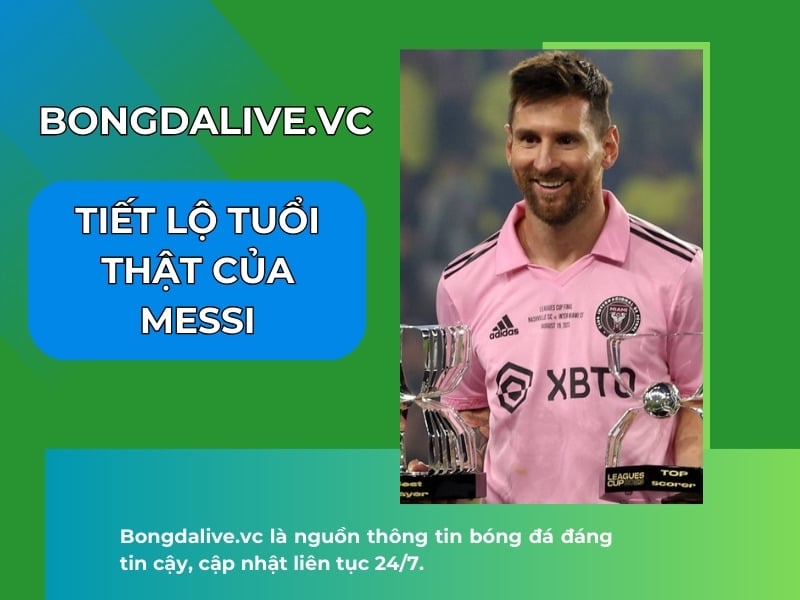 Năm sinh Messi