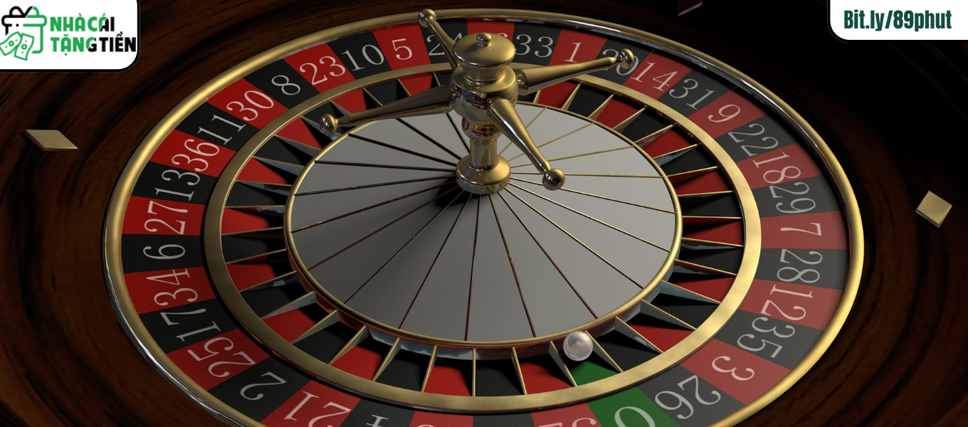 Một bức hình về hình ảnh vòng quay roulette tại casino trực tuyến