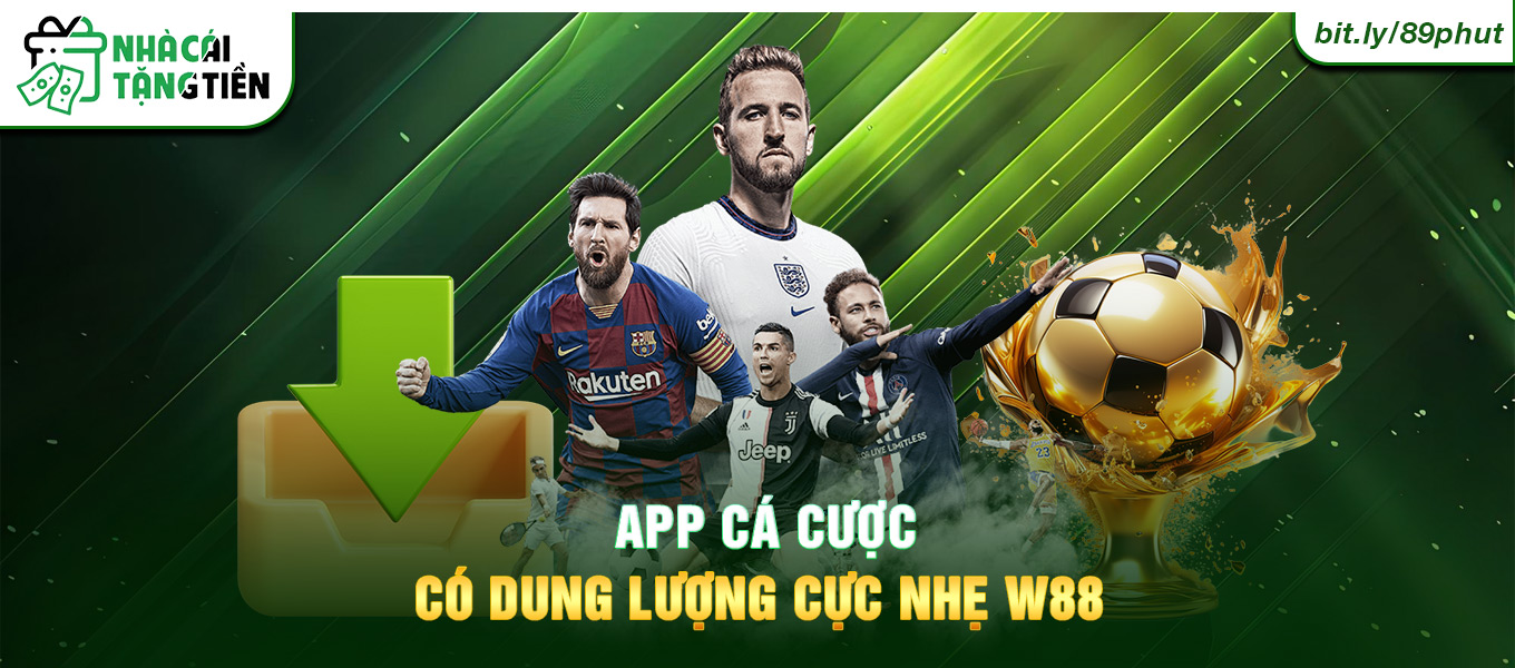 App cá cược có dung lượng cực nhẹ W88