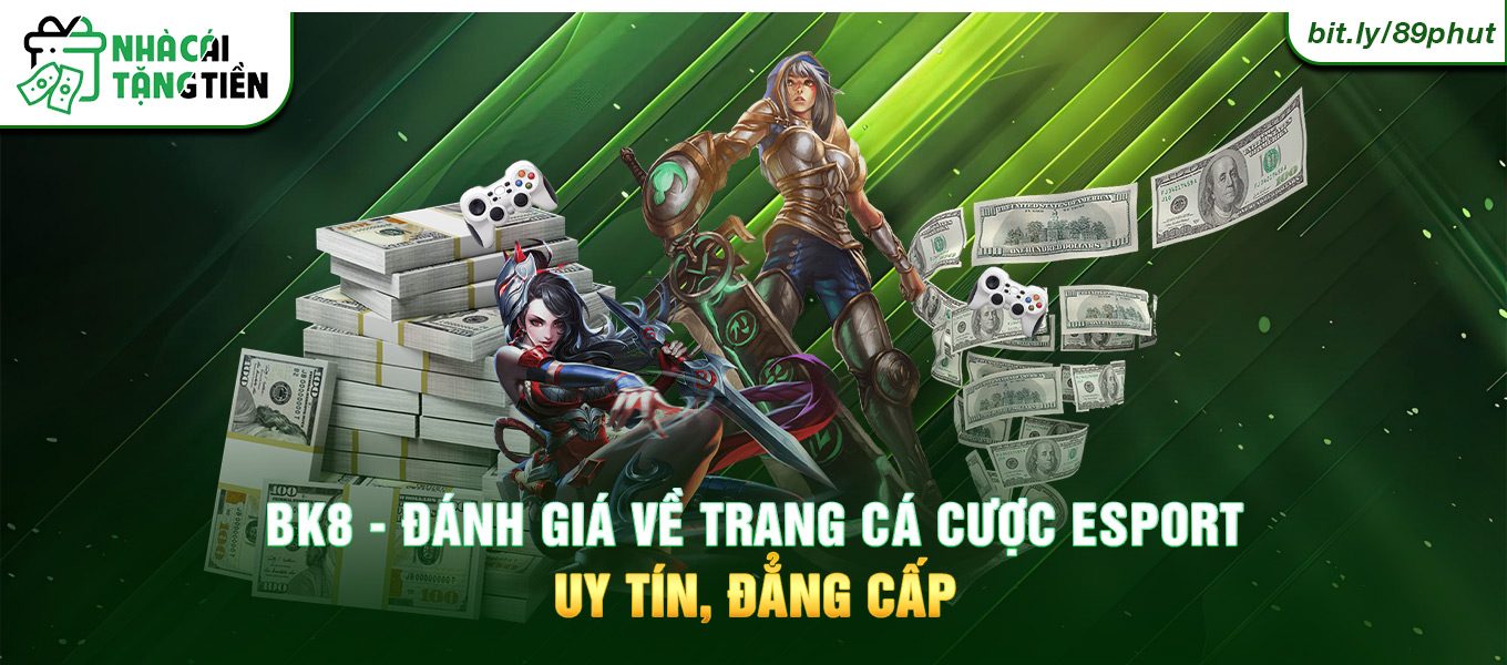 BK8 - Đánh giá về trang cá cược Esport uy tín, đẳng cấp.