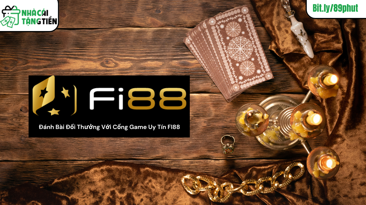 Hình ảnh đánh bài đổi thưởng với cổng game uy tín FI88