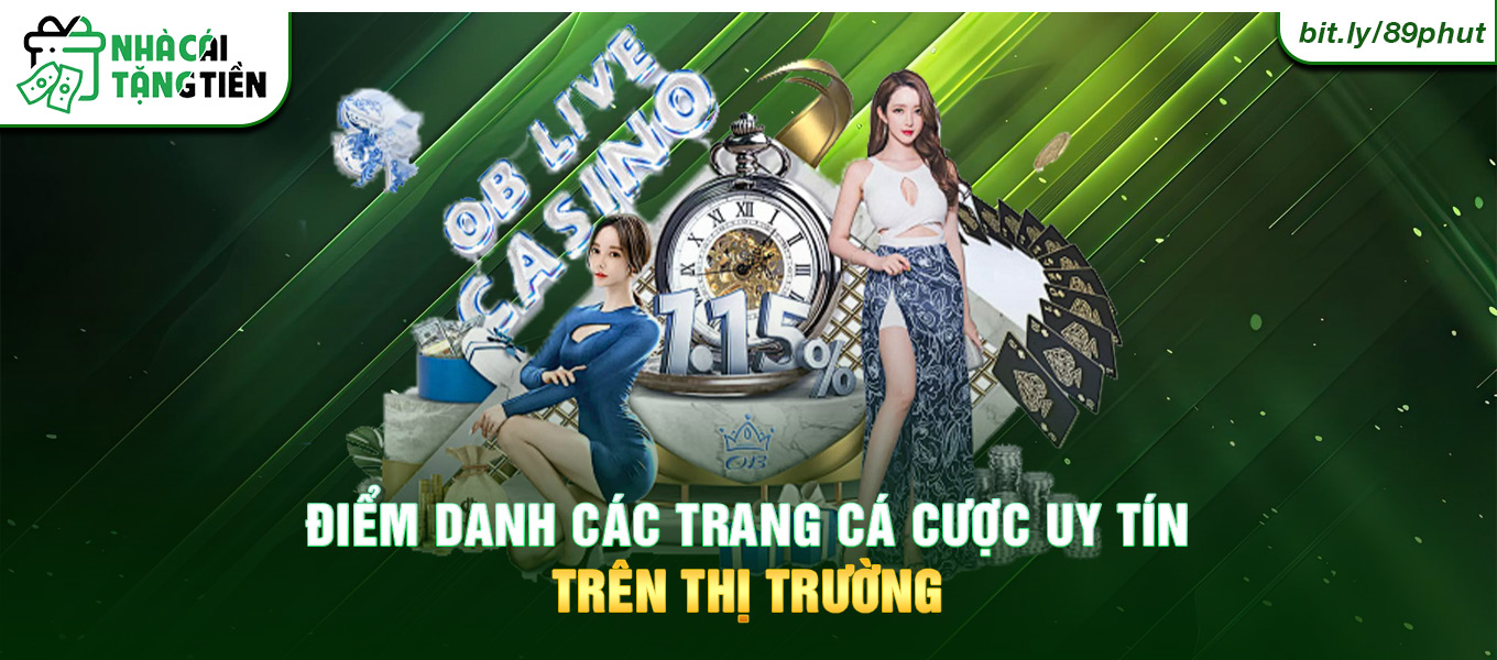 Điểm danh các trang cá cược uy tín trên thị trường