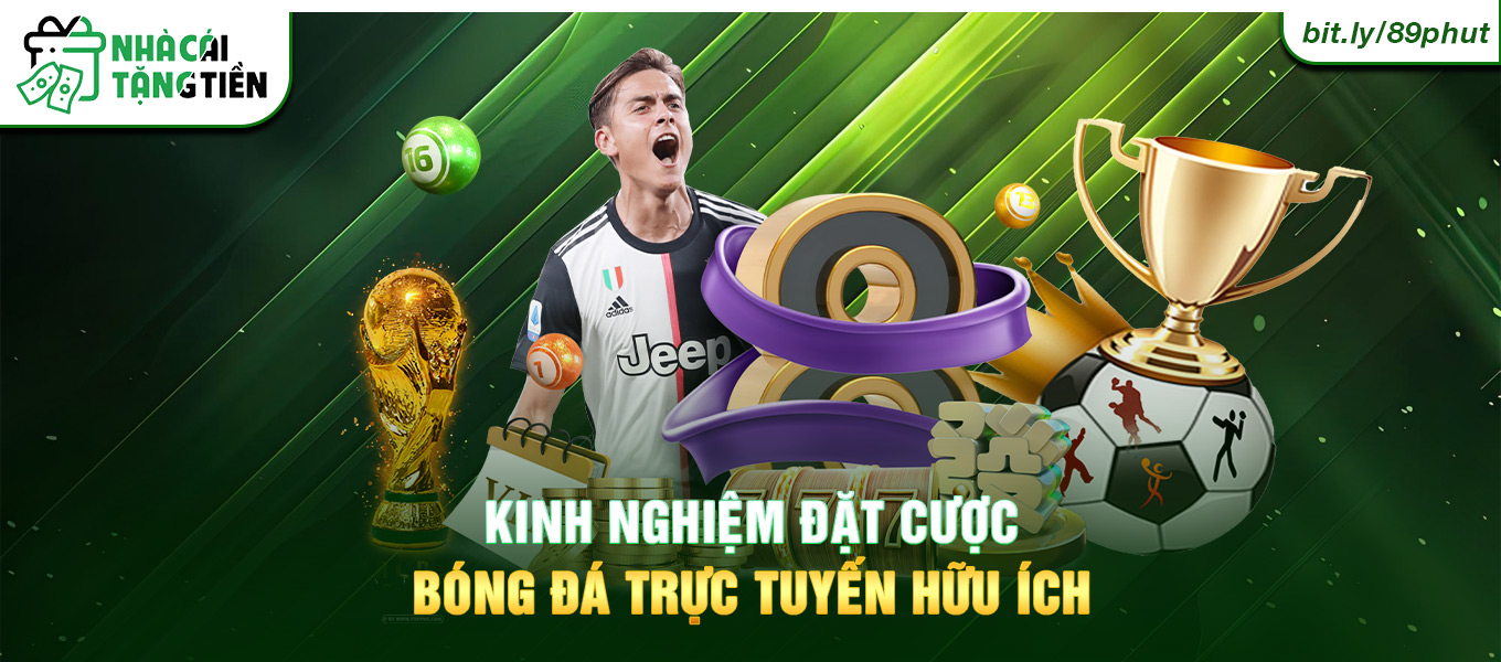 Kinh nghiệm đặt cược bóng đá trực tuyến hữu ích