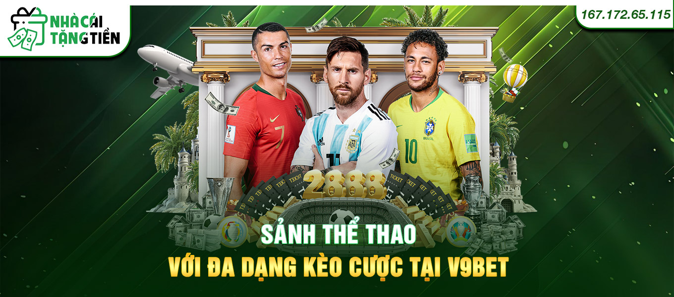 Sảnh thể thao với đa dạng kèo cược tại V9bet