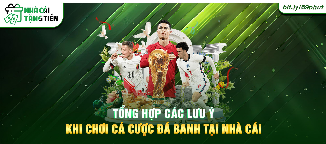 Tổng hợp các lưu ý khi chơi cá cược đá banh tại nhà cái.